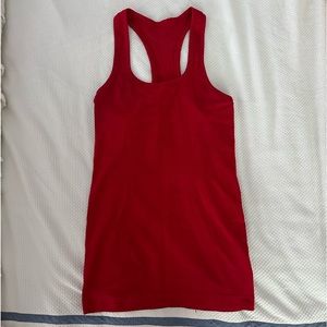LULULEMON RACERBACK TANK TOP RED
